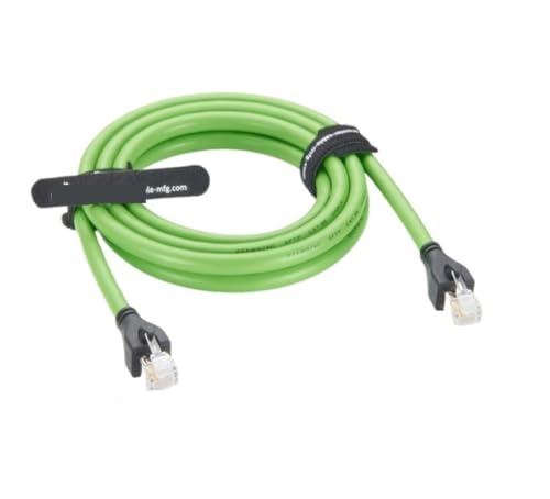 Cable Ethernet RJ45 PCM-HD-0209 con blindaje industrial contra interferencias eléctricas
