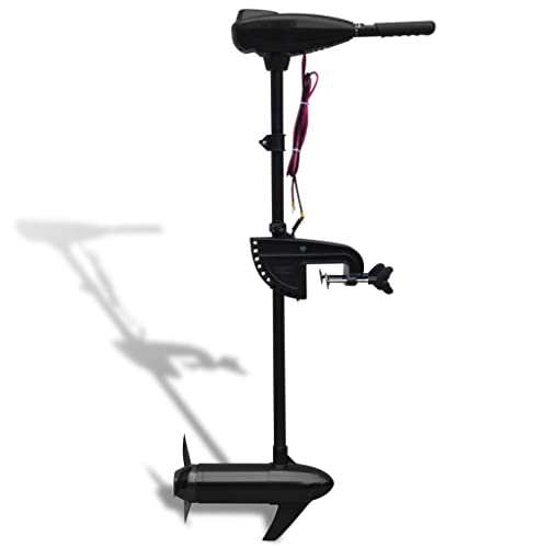 vidaXL Moteur Électrique pour Bateau P25 55 lbs Moteur Électrique Hors-bord