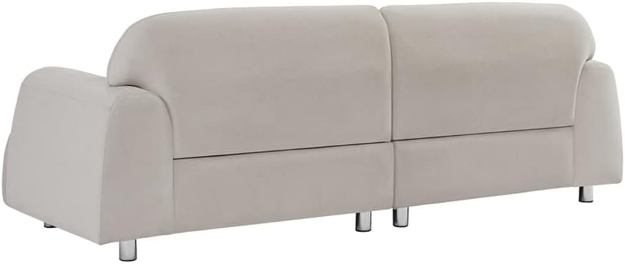 Oversize Deep Seat Sofa Loveseat Couch with Hardwood Frame Comfy with Metal Leg