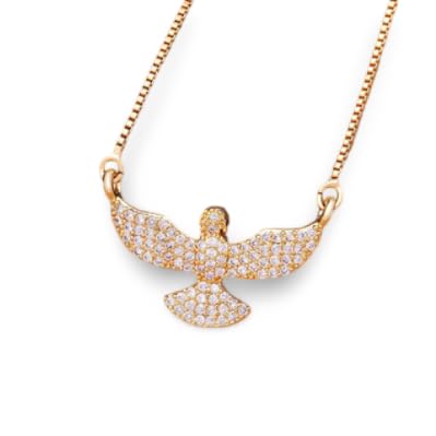 Pendentif oiseau aigle pour illuminer vos tenues de fête d'anniversaire et soirées