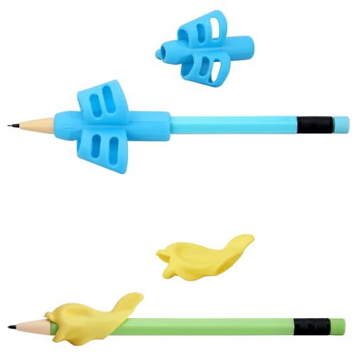 Colovis Pencil Silicone Grips for Kids Handwriting, 3 Type, Suitable for Children, Students, Toddler, and Special Needs