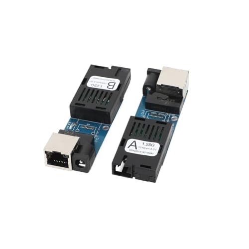 Mini convertisseur de média fibre Gigabit monomode 3km SC UPC 10/100/1000 Mbps