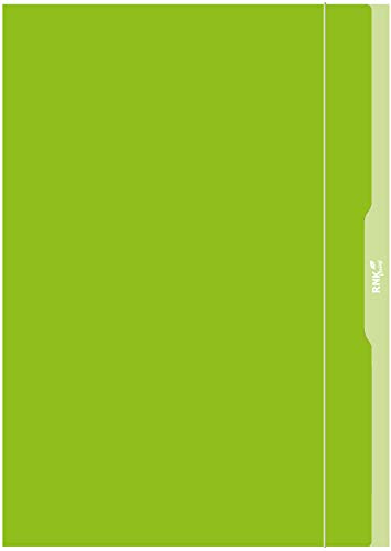RNK 45337 Classeur avec élastique Vert 310 x 440 mm DIN A3