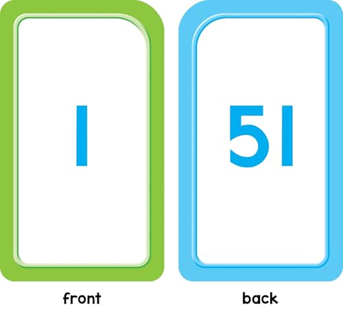 School Zone Numbers 1-100 Flash Cards