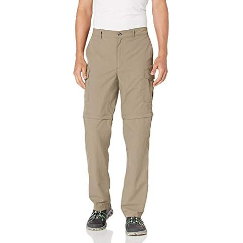Solstice Apparel Men's Convertible Pant, Bark, Extra Large Cover