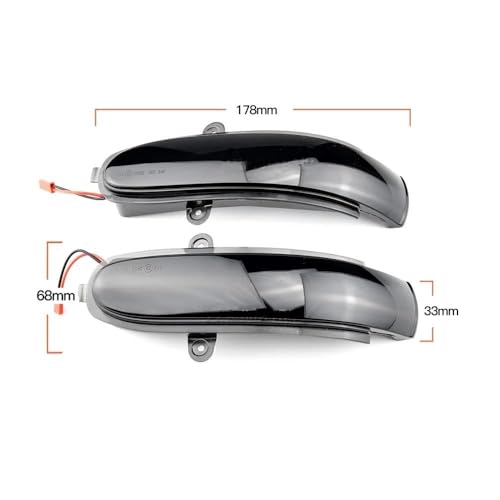 Indicateur séquentiel et clignotant dynamique LED pour Benz W203 - 2