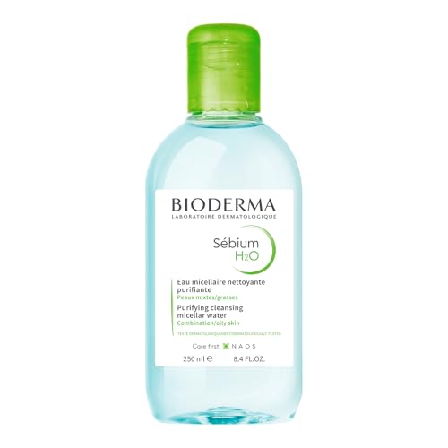 Cosméticos, Beauty Bioderma | Agua Micelar Sébium H2o, Limpieza Profunda, 250 Ml | Remueve Maquillaje e Impurezas