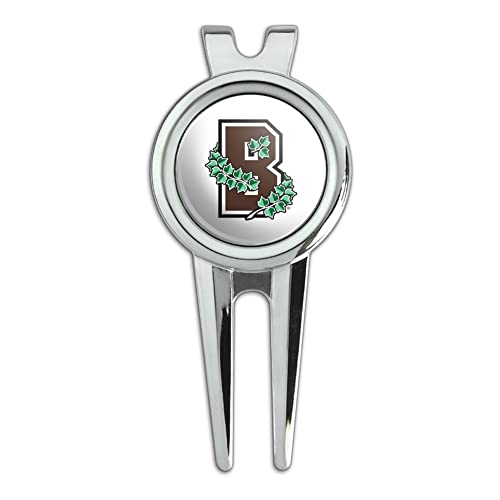 GRAPHICS & MORE Brown University Secondary Logo Golf Divot Repair Tool and Ball Marker