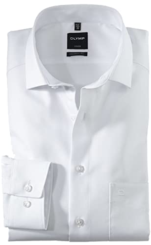 OLYMP Luxor modern fit Hemd extra Langer Arm Haifischkragen Blickdicht...