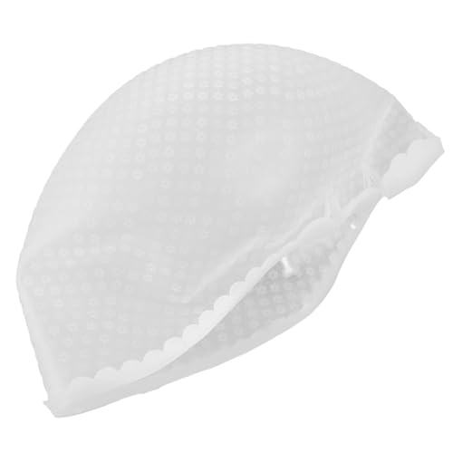 FOYTOKI Hair Highlighting Cap with Hooks Silicone Hair Dye Cap Reusable for Salon