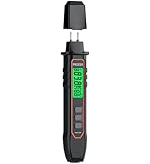 Proster Pocket Wood Moisture Meter with Detachable Pins - 7 Material Settings, Temperature Gauge ...