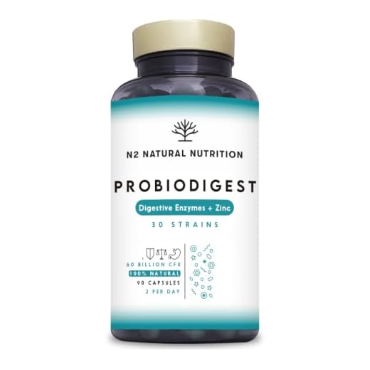 Fermenti Lattici. Probiotici e Prebiotici insieme, Enzimi Digestivi e Zinco. 60 miliardi UFC 30 ceppi. Lactobacillus Bifidobacteria. Difensil immuno humana. 90 capsule CE N2 Natural Nutrition
