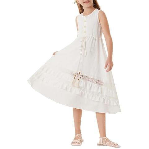 GRACE KARIN Girls Summer A-Line Dress Cover