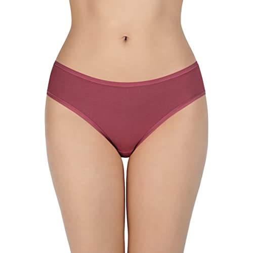 Image of Amante Solid Low Rise Cotton Bikini Panty Pack(Pack of 3)
