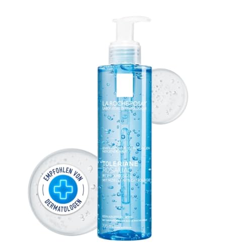 La Roche Posay Reinigungsgel bei Rosazea oder Couperose, für empfindliche und zu Rötungen neigende Haut, Mit Mizellen-Technologie und Thermalwasser, Toleriane Rosaliac, 195 ml La Roche Posay Reinigungsgel bei Rosazea oder Couperose, für empfindliche und zu Rötungen neigende Haut, Mit Mizellen-Technologie und Thermalwasser, Toleriane Rosaliac, 195 ml