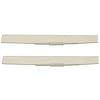 2 x 80 mm reservezadel beige voor klassieke gitaar