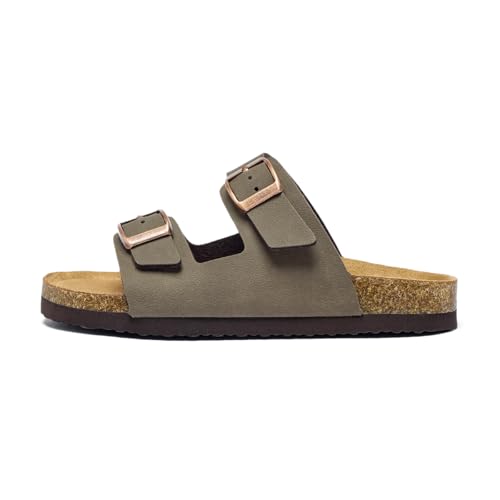 EQW Kids Sandals with Cork Footbed,Boys&Girls Slides,Hiking,Non-slip,Adjustable Buckle for Indoor & Outdoor Summer3