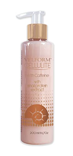 Crema anticelulitica VELFORM Cellulite, 200ml, Con extracto proteico de caracol, Formula con...