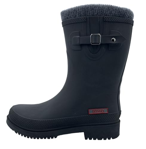 DOGGO Lotte Winter Farbe Schwarz, 39, EU Schuhgrößensystem, Erwachsene, Damen, Numerisch, M, 39