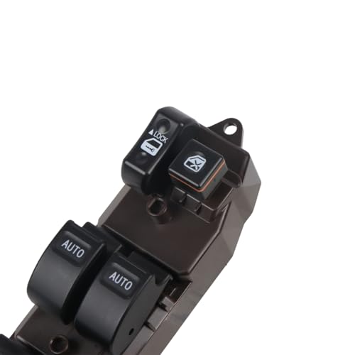 Image of HIGH FLYING for Toyota Tacoma 4dr 2005-2011 Main Driving Master Window Switch LED Illumination with Auto Down /Up Function 1set (White Lighted)