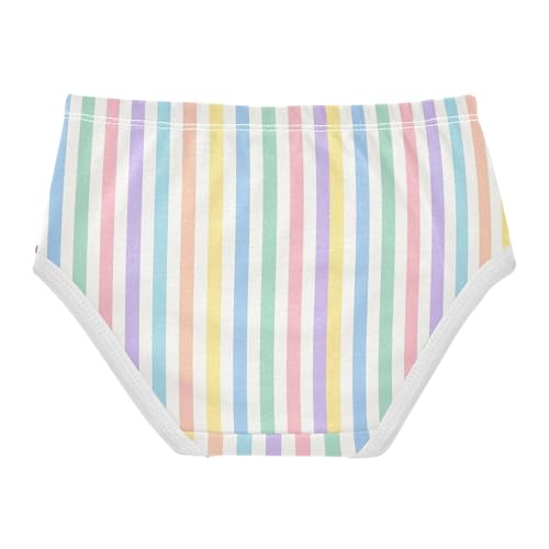 Color Stripe Toddler Girls's Underwear 2T 23009032