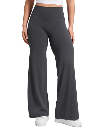Image of CRZ YOGA Softretch Wide Leg Pants 28 inch /30 inch /32 inch | No Front Seam, Ultimate Comfort, Next to Skin, Yoga, Casual, High Waisted, for Women