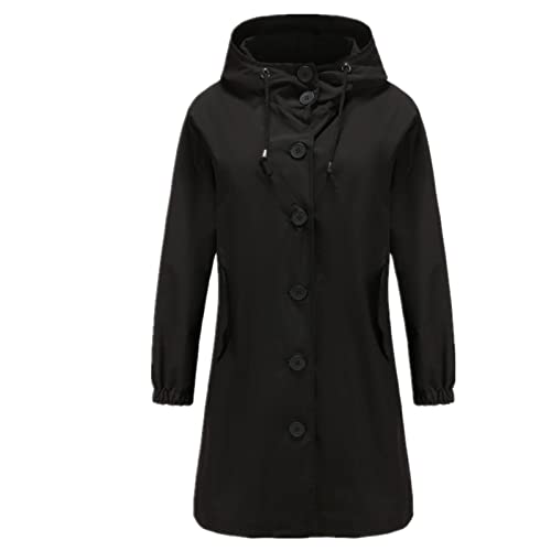 LOEBKE Jaqueta feminina corta-vento jaqueta feminina casual de negócios jaqueta corta-vento feminina