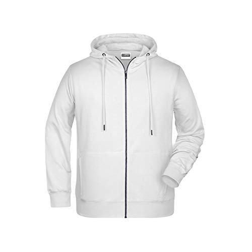 Sweat à capuche zippé pour homme James & Nicholson veste sport