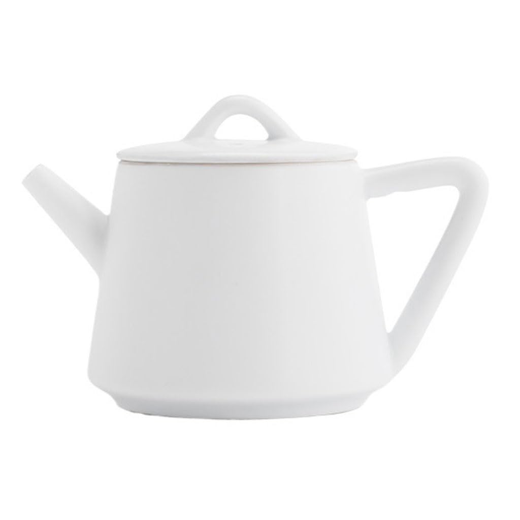 Tetera de cerámica de poca capacidad con filtro integrado para té individual