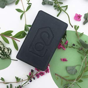 Soapiary Luxury Triple Milled Soap Bar - Natural Vegan Plant-Based Hypoallergenic Bath Soaps – Charcoal Verbena, Single Bar #TOP5