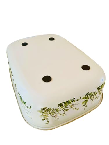 Arenero para gato extra grande de acero inoxidable 23 pulg miniatura 7