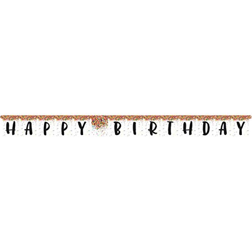 Creative Converting 324670 Banner, 7" x 10', Multicolor