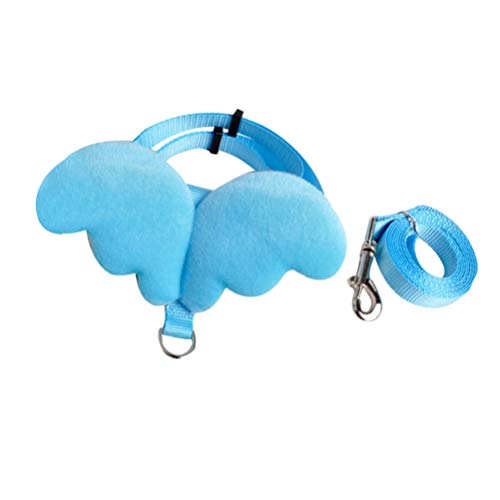 Balacoo Small Animal Harness Safety Walking Vest and Leash Set - Adorable Angel Wings Design Adjustable Leashes Comfort… - Image 5
