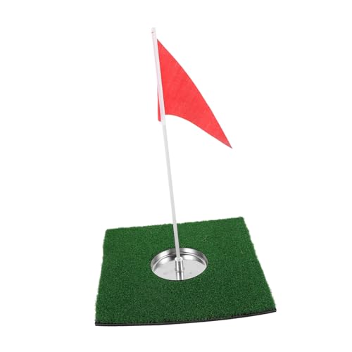 POPETPOP Indoor Golf Putting Practice Mat Regulation Holes Training Cup Set for Balls Golf Training Aid