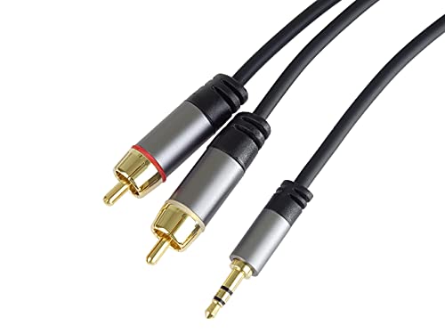 PremiumCord Stereo Jack to RCA HQ Cable - Image 3