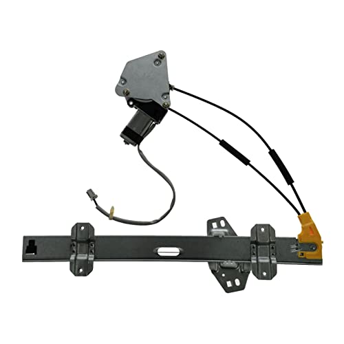 Image of TRQ Front Right Power Window Regulator & Motor Assembly Passenger Side Compatible with 1994-1997 Honda Accord HO1351101