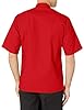Uncommon Threads womens South Beach Chef Coat Short Slvs Shirt, Red, X-Large US #1