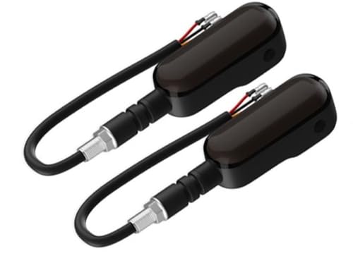 Intermitentes moto universales DRL ámbar para rutas nocturnas seguras