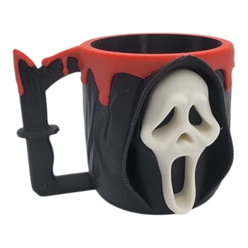 Ice Cream Pint Holder – Fits Standard Pints – Dual Spoon Sockets – Keeps Hands Warm – Fun Unique Designs with Vibrant Colors – Reusable Ice Cream Sleeve - Ramen Noodle Holder (Ghost)