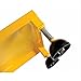 Vestil PAHT-L-1948 Portable Adjustable Stand, Low Ergonomic Deck, 19"x48", Yellow