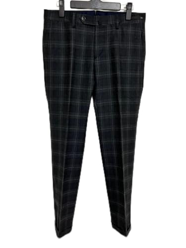 PT01 TORINO フランネル グレーチェック スラックス パンツ 446 - 製品詳細