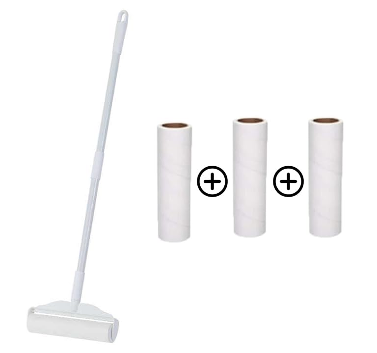 FEXMY Pet Hair Remover Extra Sticky lint Tape Roller for Cleaning Clothes Dog cat Hair Fur with Long Handle Roller (B0CRZ1WC5M) Amazon Price History, Amazon Price Tracker