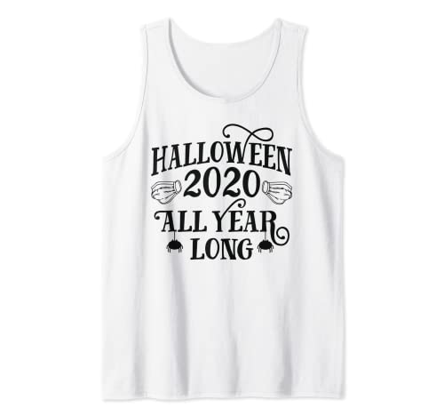 Halloween 2020 tutto l'anno divertente maschera di Halloween Canotta