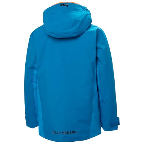 Image of Helly-Hansen Junior Traverse Jacket - Waterproof, Breathable, Unisex Design, Ideal for Outdoor Adventures