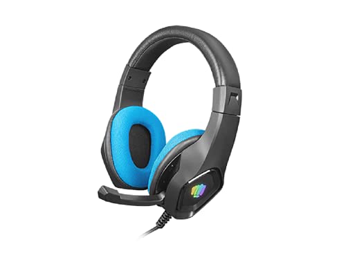 Auriculares Gaming 2.0 con iluminación RGB control de volumen físico y micrófono flexible