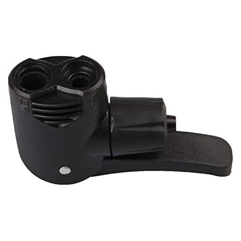 MY DREAMS Replacement Track Pump Head Dual Head Bike Track Pump Bicycle Valve Connector Tire Air Pump Valve Adapter Bike Cycle Tyre Tube Pump Adapter head Cover