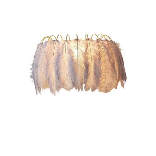 Applique plume oiseau moderne luminaire mural chambre et allée