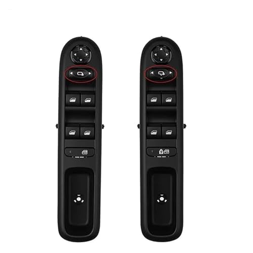 Interrupteur commande vitre pour Peugeot 3008 et 5008 de 2009 à 2016 - 2