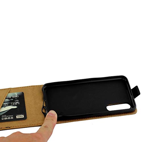 Etui en cuir Xiaomi Mi 9 SE antichoc à rabat vertical pour éviter les rayures d'écran