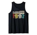Photo Gallery classic 1992 retro birthday idea 1992 cassette tape vintage canotta Photo Gallery classic 1992 retro birthday idea 1992 cassette tape vintage canotta